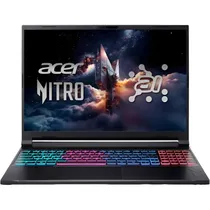 Notebook Gamer Acer Nitro V 16S Ai ANV16S-41-R2DX 16" AMD Ryzen 7 260 RTX 5070 8 GB - Preto