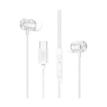 Fone de Ouvido USB-C Xo EP80 (Metal) - Branco