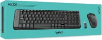 Teclado Logitech MK220 + Mouse Esp