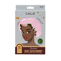 Gorro de Satin Cala Anti-Frizz 66048 03 L/XL - Pink/Avocado