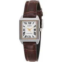 Casio Reloj Fem LTP-V007L-7B2UDF Blanco/Marron + Estuche