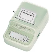 Impressora Térmica Portátil Niimbot B21S para Etiquetas Creme e Verde Menta