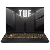 Notebook Gamer Asus Tuf Gaming F16 FX607VJ-RL805W - Intel Core 5-210H 2.2GHZ - 8/512GB SSD - 16" - Geforce RTX 3050 - Mecha Gray