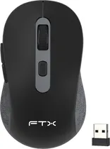Mouse Sem Fio FTX FTXMW44 Preto/Cinza