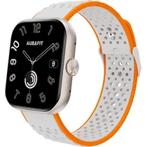 Relógio Smartwatch FTX UB6M-Svow – Prata/Laranja