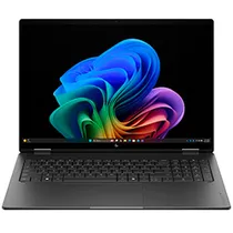 Notebook HP Omnibook X Flip Ai 16-CB0013DX Intel Core Ultra 5 325 Tela Touch 2K 16.0" / 16GB de Ram / 512GB SSD / WIN11HOME - Preto (Inglês)