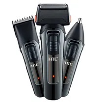 Cortador de Cabelo HTC AT-1088C 3EN1 Recarr. BLK *