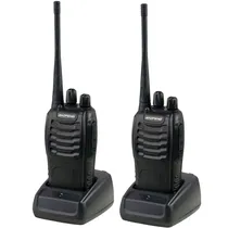 Rádio Comunicador Baofeng BF-888S 5 W Uhf 400-470 MHZ - Preto 2 Unidades