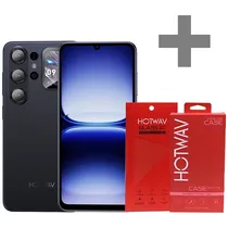 Celular Hotwav X26 Ultra Dual Sim de 128GB/6GB Ram de 6.75" 13MP/5MP - Stealth Gray + Capinha + Película