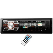 Reproductor de MP3 Automotriz Ecopower EP-6038 Con Bluetooth/USB/Microsd/45W - Negro