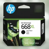 Tinta HP 668XL 7FP39VL Negro (Impressora 2975)