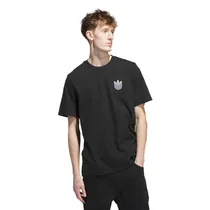 Remera Adidas Skateboarding Trefoil Shadow Negro