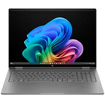 Notebook HP Omnibook X Flip Ai 16-CB0023DX Intel Core Ultra 7 355 Tela Touch 2K 16.0" / 16GB de Ram / 1TB SSD / WIN11 - Preto (Inglês)