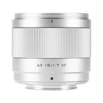 Lente Viltrox Fuji Af 15MM F/1.7 XF Air Silver