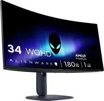 Monitor Curvo 34" Dell Alienware AW3425DWM WQHD/180HZ/1MS