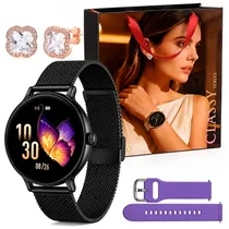 Relogio Smart Watch G-Tide Q2 Pro Black+Brinco/Pul Pulseira