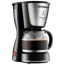 Cafeteira Elétrica Mondial Dulce Arome C-30-18X - 550W - 18 Xícaras - 110V/60HZ - Preto e Inox