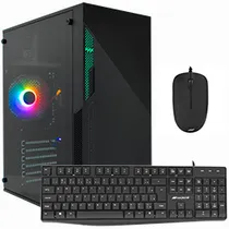 PC Montado Intel Core i5 2400 de 3.1GHZ / 8GB de Ram / 240GB SSD + Mouse + Teclado - Preto