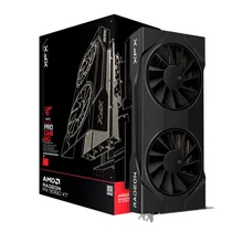 Placa de Vídeo XFX AMD Radeon RX9060XT Swift Oc Gaming Edition, 8GB GDDR6, 128BITS, 1X HDMI 2X Displayport, RX-96TSW8GBQ RX-96TSW8, Preto