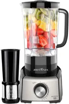 Liquidificador Britânia Inox BLQ1380 1200W de 12 Velocidades + Turbo 110V/60HZ