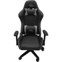 Cadeira de Escritório Gamer Mtek MK01 - Preto/Cinza