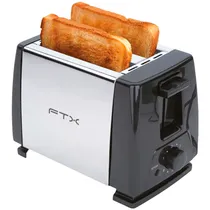 Torradeira Elétrica FTX TSR2-75 - 750W - 220V 50/60HZ - Preto e Inox