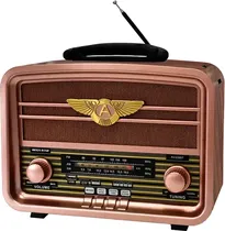 Radio Portatil Mega Star RX939BT AM/ FM/ USB/ BT/ SD