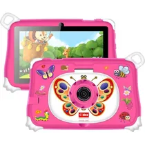 Tablet C Idea CM86 Kids 7" Wifi 256 GB + Caneta + Acessórios Kids - Pink