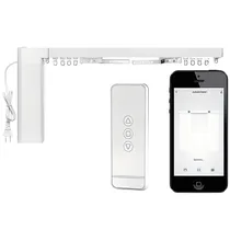 Sistema de Trilhos Motorizados para Cortinas Moes WC-PJ220 Wi-Fi - 2,16 Metros
