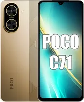 Celular Xiaomi Poco C71 Dual 64GB/4GB Ram Gold
