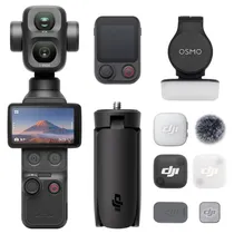 Câmera Estabilizadora Dji Osmo Pocket 4P Vlog Combo - Black