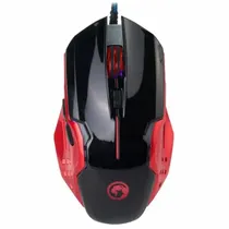 Marvo M416 Backlighted Optical Mouse 6/D 2400 Dpi USB 2.0 Black