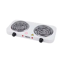 Cocina Eléctrica Espiral Mox MO-HP241 2 Hornallas 220V Blanco