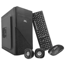 Gabinete Mtek Kit Barebone DK07 Mouse + Speaker + Teclado Portugués 180W