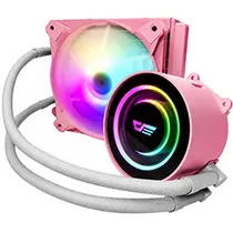 Water Cooler para Processador Darkflash Twister DX-120 High c/ P Value 120MM RGB - Rosa