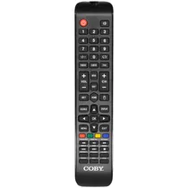 Controle Remoto para TV Coby - Universal - 2X Pilhas AAA - Preto
