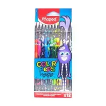 Maped 1200 Lapiz de Color Monster 12PCS