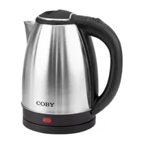 Chaleira Eletrica Coby Kettle CY-5601-KET2-SS / 1.8 Litros / 1000W / 110V - Inox