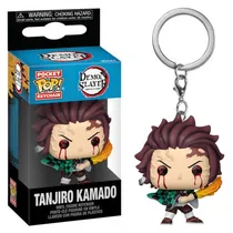 Funko Pop Keychain Demon Slayer Tanjiro Kamado Sun Breathing 85334