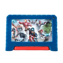 Tablet Multilaser Avengers NB625 - 4/64GB - Wi-Fi/Bluetooth - Azul e Vermelho