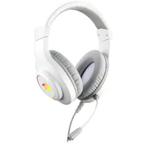 Headset Gamer Redragon Hylas H260W-RGB - com Fio - Driver 50MM - Branco