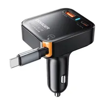 Carregador Veicular Essager ECCPQ-YW01-Z USB-C A USB-C 65W - Preto
