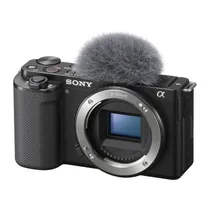 Camera Sony DSC ZV-E10 Corpo Preto