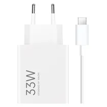 Carregador Xiaomi 33W Charging Combo MDY-16-Ef USB-A + Cabo - Branco