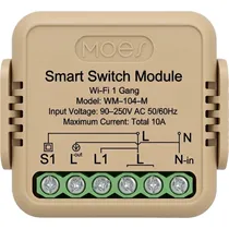 Módulo de Interruptor Inteligente Moes WM-104-M Wi-Fi