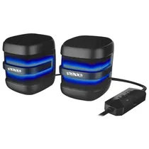 Satellite Speaker AS-92008B BT/RGB/Aux/USB Negro