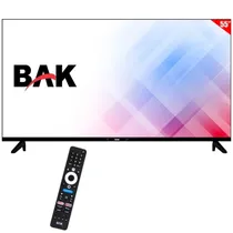TV Smart LED 55" BAK BK-55G 4K HDMI Google TV