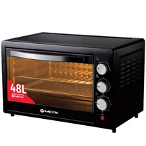 Forno Elétrico Mox MO-F482 de 48 Litros 220 - 240 V ~ 50/60 HZ - Preto/Prata