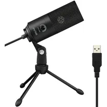 Fifine Micrófono K669B Condenser Cardioid/USB Black