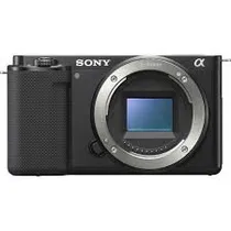 Sony Camara ZV-E10 e-Mount Body Black